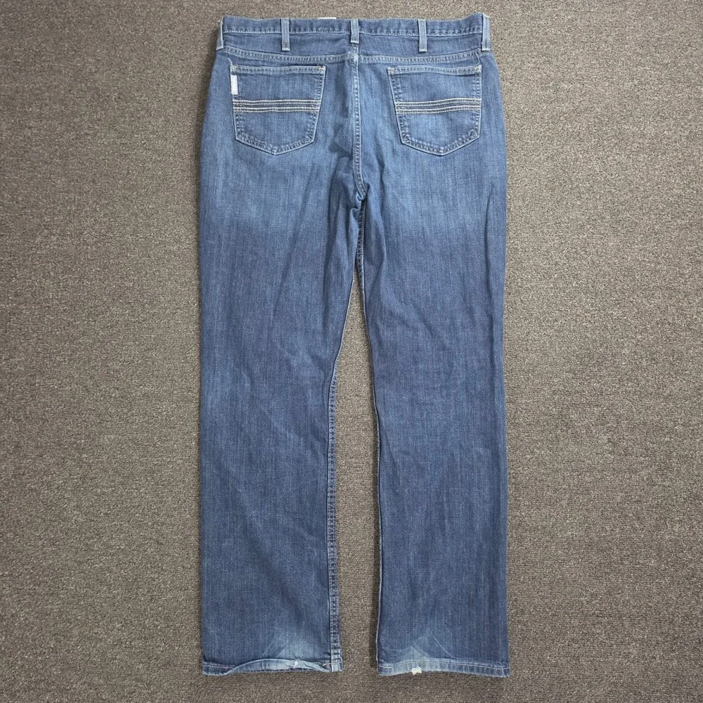 Cinch Jeans Mens 36x32 Blue Straight Leg Denim Western Workwear MB98034007